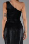 Robe de Soirée Longue Noir ABU6368