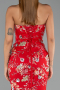 Robe de Soirée Longue Rouge ABU6421