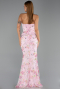 Robe de Soirée Longue Poudre ABU6421