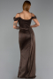 Robe de Soirée Longue Brun ABU2835