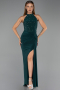 Robe de Soirée Longue Émeraude ABU6215