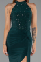 Robe de Soirée Longue Émeraude ABU6215
