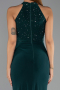 Robe de Soirée Longue Émeraude ABU6215