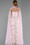 Robe de Soirée Longue Poudre ABU6424