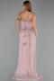 Robe de Soirée Longue Poudre ABU6431