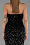 Robe de Soirée Longue Noir ABU6439
