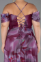 Robe De Soirée Grande Taille Longue Prune ABU6409