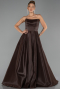 Robe de Soirée Longue Brun ABU6502