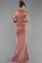 Robe de Soirée Longue Marron Clair ABU6083