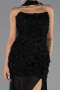 Robe de Soirée Longue Noir ABU6541