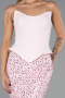 Robe de Soirée Longue Squameuse Poudre ABU6546