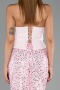 Robe de Soirée Longue Squameuse Poudre ABU6546