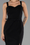 Robe de Cérémonie Midi Noir ABK2688