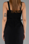 Robe de Cérémonie Midi Noir ABK2688