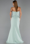 Robe de Soirée Longue Menthe ABU6327