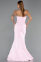 Robe de Soirée Longue Poudre ABU6327