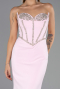 Robe de Soirée Longue Poudre ABU6327