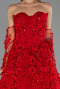 Robe de Soirée Longue Rouge ABU5658