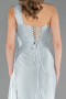 Robe Grande Taille Longue Mousseline Menthe ABU6631