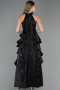 Robe de Soirée Longue Noir ABU6571