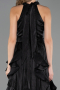 Robe de Soirée Longue Noir ABU6571