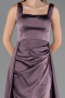 Robe de Soirée Longue Satin Lavande ABU6572