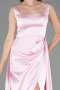 Robe de Soirée Longue Satin Poudre ABU6572