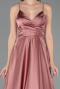 Robe de Soirée Longue Satin Pelure D'oignon ABU6573