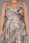 Robe De Graduation Grande Taille Longue Vison ABU6558
