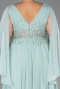 Robe Grande Taille Longue Mousseline Menthe ABU4638