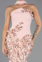 Robe de Soirée Longue Saumon ABU6592