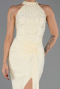 Robe de Soirée Longue Jaune ABU6215