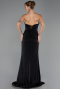 Robe de Soirée Longue Noir ABU6599