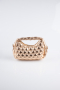 Sac de Soirée Luxe Cuir Rose KC410