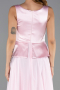 Robe de Soirée Longue Mousseline Poudre ABU6568