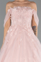 Robe Haute Couture Longue Poudre ABU6637