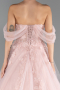 Robe Haute Couture Longue Poudre ABU6637