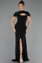 Robe de Soirée Longue Noir ABU6645
