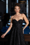 Robe de Soirée Longue Noir ABU6408