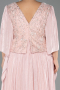 Robe De Soirée Grande Taille Longue Mousseline Poudre ABU6619