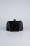 Sac de Soirée Satin Noir SH860