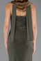 Robe de Soirée Longue Kaki ABU6657