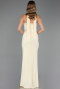 Robe de Soirée Longue Jaune ABU6657