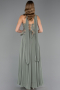 Robe de Soirée Longue Mousseline  ABU6665