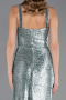 Robe de Soirée Longue Menthe ABU6662