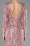 Robe de Soirée Courte Poudre ABK1599