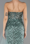 Robe de Soirée Longue Menthe ABU4772