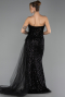 Robe de Soirée Longue Noir ABU4772