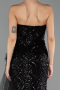 Robe de Soirée Longue Noir ABU4772