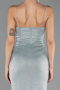 Robe de Soirée Longue Menthe ABU6695
